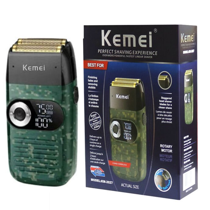 ⁦ماكينة الحلاقة الكهربائية Kemei™ 2027⁩ - الصورة ⁦4⁩